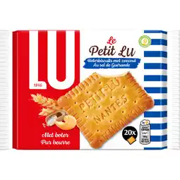 Albert Heijn LU Petit beurre boterbiscuits zeezout aanbieding