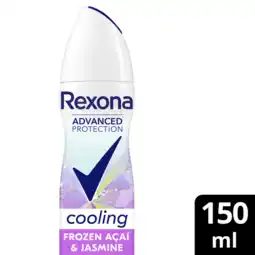 Albert Heijn Rexona Cooling frozen acai & jasmine spray aanbieding