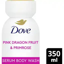 Albert Heijn Dove Body+mind dragonfruit primrose body wash aanbieding