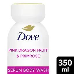 Albert Heijn Dove Body+mind dragonfruit primrose body wash aanbieding