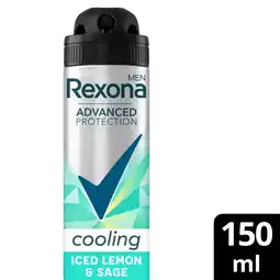 Albert Heijn Rexona Men cooling iced lemon & sage spray aanbieding