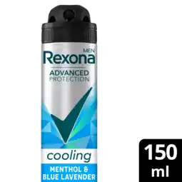 Albert Heijn Rexona Men cooling menthol & lavender spray aanbieding
