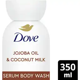 Albert Heijn Dove Body+mind jojoba oil & coconut bodywash aanbieding