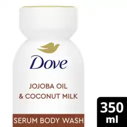 Albert Heijn Dove Body+mind jojoba oil & coconut bodywash aanbieding
