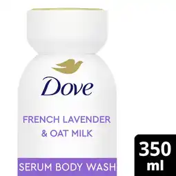 Albert Heijn Dove Body+mind lavender & oat milk body wash aanbieding