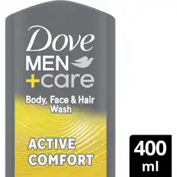 Albert Heijn Dove Men+care FIFA active comfort douchegel aanbieding