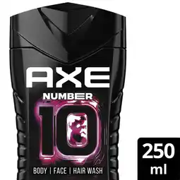 Albert Heijn Axe 3in1 number 10 showergel aanbieding
