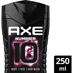 Albert Heijn Axe 3in1 number 10 showergel aanbieding