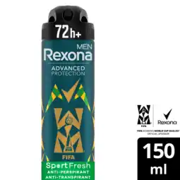 Albert Heijn Rexona Men FIFA limited collection spray aanbieding
