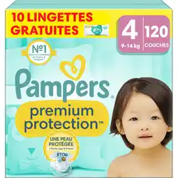 Albert Heijn Pampers Premium protection luiers maat 4 aanbieding
