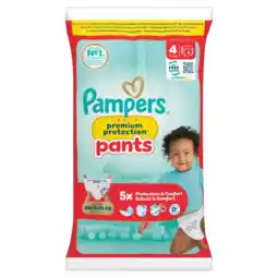 Albert Heijn Pampers Premium protection luiers maat 4 aanbieding