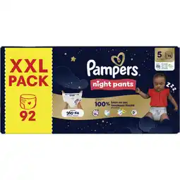 Albert Heijn Pampers Night pants maat 5 XXL pack aanbieding