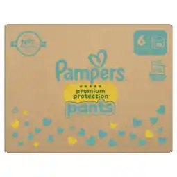 Albert Heijn Pampers Premium protection pants maat 6 doos aanbieding