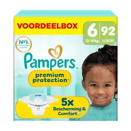Albert Heijn Pampers Premium protection maat 6 economy pack aanbieding