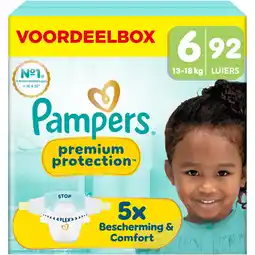 Albert Heijn Pampers Premium protection maat 6 economy pack aanbieding