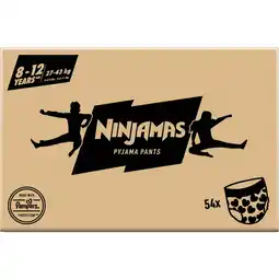 Albert Heijn Pampers Ninjamas pyjama pants hearts 8-12 years aanbieding