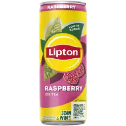 Albert Heijn Lipton Ice tea raspberry aanbieding
