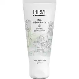 Albert Heijn Therme Zen white lotus body lotion aanbieding