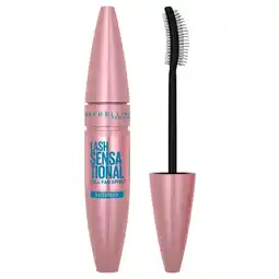 Albert Heijn Maybelline New York Lash sensational black waterproof nude aanbieding