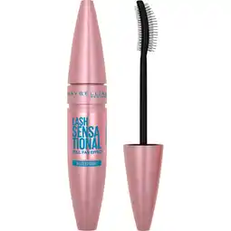 Albert Heijn Maybelline New York Lash sensational black waterproof nude aanbieding