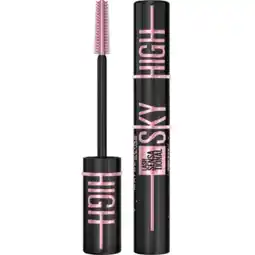 Albert Heijn Maybelline New York Lash sensational sky high mascara black aanbieding