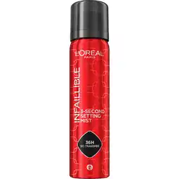 Albert Heijn L'Oréal Paris infaillible setting spray aanbieding