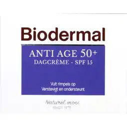 Albert Heijn Biodermal Anti-age 50+ dagcrème aanbieding