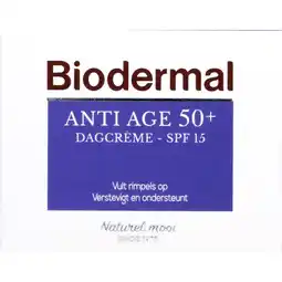 Albert Heijn Biodermal Anti-age 50+ dagcrème aanbieding