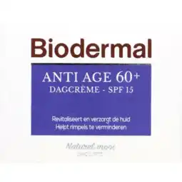 Albert Heijn Biodermal Anti-age 60+ dagcrème aanbieding
