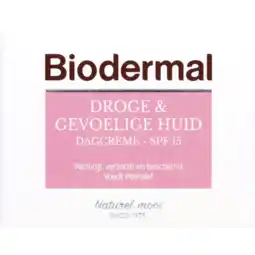 Albert Heijn Biodermal Droge & gevoelige huid dagcrème aanbieding
