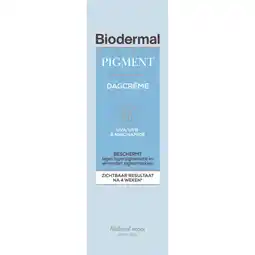 Albert Heijn Biodermal Pigment dagcreme aanbieding