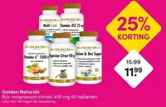 DA Golden Naturals aanbieding