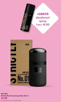 DA Van Gils Strictly No.01 eau de parfum aanbieding