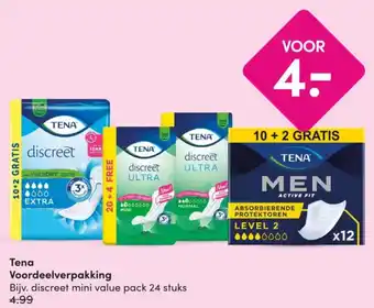 DA Tena Voordeelverpakking aanbieding