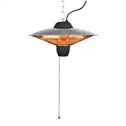 Expert Eurom Partytent heater 1502 Patioheater Terrasverwarmer Zwart aanbieding