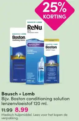 DA Bausch + Lomb aanbieding