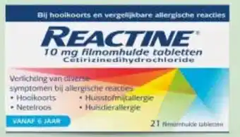DA Reactine aanbieding