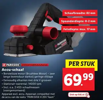 Lidl Accu-schaaf aanbieding