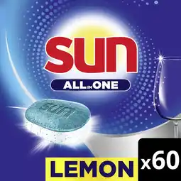 Albert Heijn Sun All-in-one citroen vaatwastabletten aanbieding