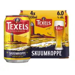 Albert Heijn Texels Skuumkoppe speciaalbier 4-pack aanbieding