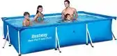 Bol.com Bestway Steel Pro Zwembad met stalen frame rechthoekig 300x201x66 cm 56404 aanbieding