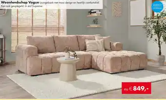 Woonsquare Woonlandschap Vogue aanbieding