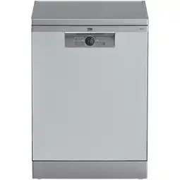 Expert Beko BDFN26450X Vrijstaande vaatwasser Grijs aanbieding