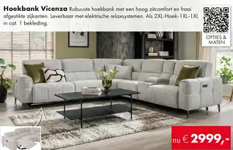Woonsquare Hoekbank vicenza aanbieding