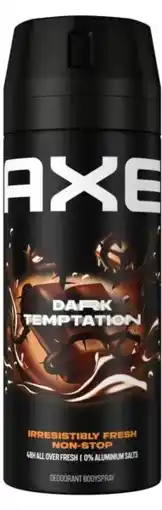 De Online Drogist Axe Dark Temptation Deodorant Bodyspray aanbieding