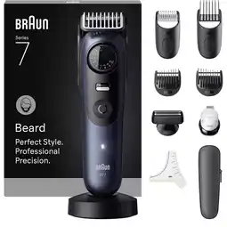 MediaMarkt Braun Braun Baardtrimmer Bt 7540 Baardtrimmer Blauw aanbieding