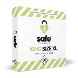Wehkamp SAFE king size xl condooms - 36 stuks aanbieding