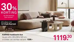 Karwei Karwei hoekbank ace aanbieding