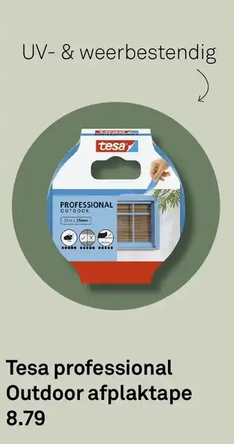 Karwei Tesa professional Outdoor afplaktape aanbieding