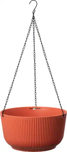 Intratuin Intratuin hangpot Bella oranje D 24,8 H 13,2 cm aanbieding